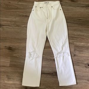 Ultra High Rise Ankle Straight (Jean Short)